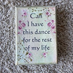 Flower Gem Dance Canvas